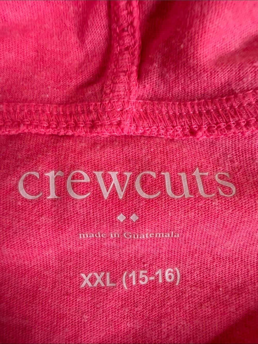 Crewcuts Hot Pink Girls' Hooded Shirt